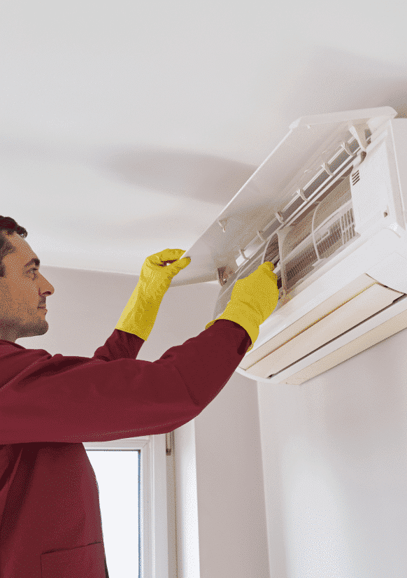 Installation de climatisation par un professionnel